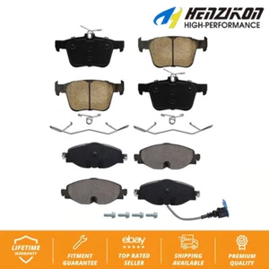 Front+Rear Semi-Metallic Brake Pads Kit For Volkswagen Jetta Audi A3 Quattro TT - Picture 1 of 5