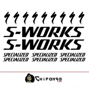 Pegatinas SPECIALIZED S-WORKS MODELO 2 Aufkleber Sticker Vinyl Decals Adesivi - Imagen 1 de 1