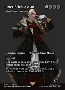 MTG Magic FCA Final Fantasy - 1x EN NM 0036 Emet-Selch, Ascian K'rrik - Picture 1 of 1