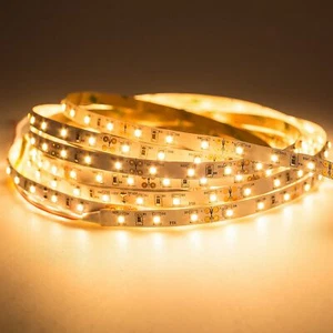 Mextronic 24V LED Strip 5M LED Strip 3528 Warm White (2700K) 24W 500CM 24V IP20 - Picture 1 of 4