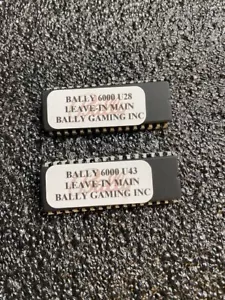 Bally Slot s6000 Leave-In Safe ram Main/Clear Chips - Picture 1 of 1