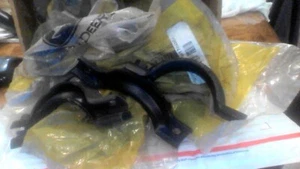 AT63813 Set of 2 Muffler Clamp Sections Fits John Deere 820 830 840 920 930 - Picture 1 of 5