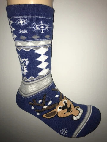 TORONTO MAPLE LEAFS NHL HOCKEY JERSEY LOGO REINDEER II CREW LENGTH SOCKS LARGE Cover