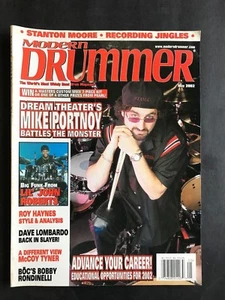 Modern Drummer Magazine May 2002 Mike Portnoy of Dream Theater - Picture 1 of 2