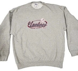 New York Yankees Made In USA 1998 Pro Player Embroidered Crewneck XXL - Picture 1 of 17