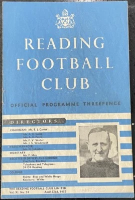 Reading v Watford 1956/57  - Image 1 of 3