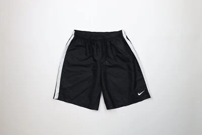Vintage Y2K Nike Mens XL Travis Scott Mini Swoosh Striped Running Soccer Shorts - Image 1 of 4