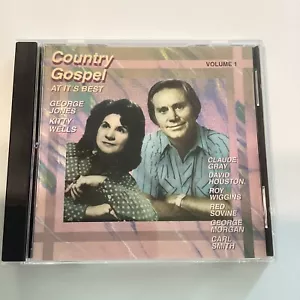 George Jones & Kitty Wells - Country Gospel At Its Best Volume 1 (1994) CD Music - Foto 1 di 4