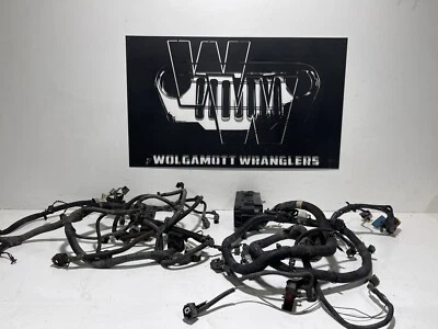 Jeep Wrangler TJ 2000 motor OEM cableado arnés caja de fusibles completa 2,5 L CC Foto 1 de 4