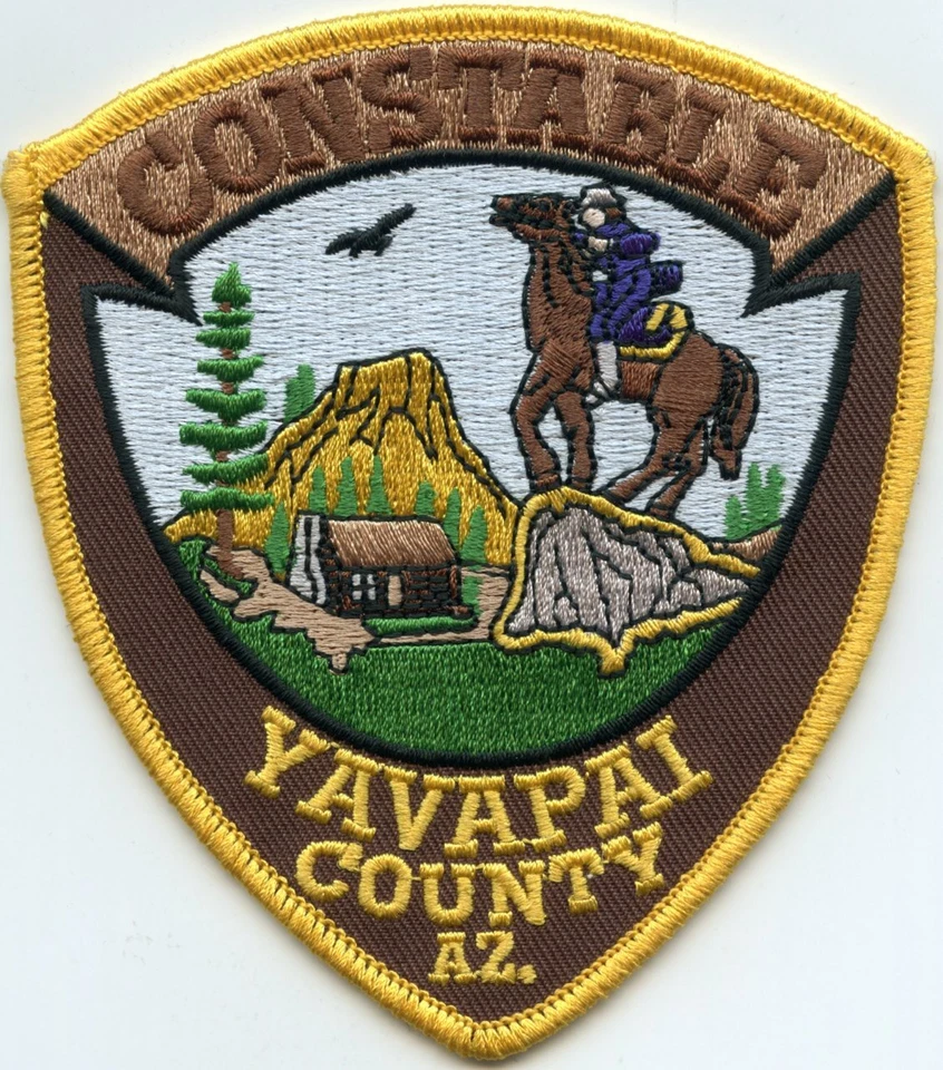 YAVAPAI COUNTY ARIZONA AZ CONSTABLE sheriff police PATCH - Image 1 of 1