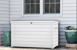  NEW Keter XXL 230 Gallon Plastic Deck Storage Container Box Outdoor Patio Garde