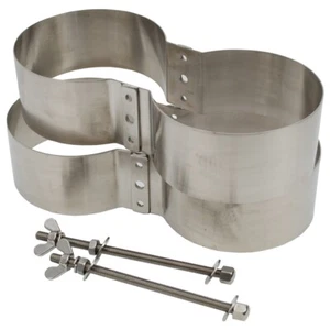 Schellensatz für Doppelgerät 203mm Durchmesser Doppel 15 Doppel 18 Doppel 20 V4A - Bild 1 von 1