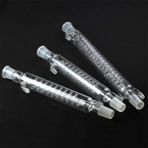200-400mm Spiral Condenser Advance Laboratory glassware Reflux Chemistry - Picture 1 of 10