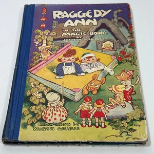 Raggedy Ann in the Magic Room Johnny Gruelle 1961 Illustrator Worth Gruelle Book - Bild 1 von 12