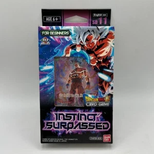 Instinct Surpassed Starter Deck Factory Sealed Dragon Ball Super Card Game - Picture 1 of 2