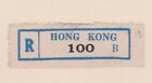 (U15-40) 1940 Hong Kong Rego label RNO. 100 (AO) (WL27)