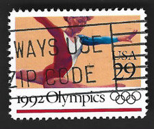 Scott# 2638 29c Summer Olympics - Womens Gymnastics with Slogan Cancel - (A-1)