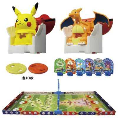 全新 Takara Tomy Pokemon Ultimatch 01 Pikachu vs Charizard 开始套装 带体育场 — 第 1/4 张图片