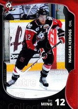 2013-14 Niagara IceDogs #10 Eric Ming