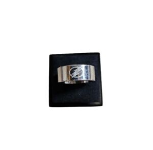 Size 6.5 Stainless Steel The Flash Wedding Band