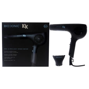 10x Pro Ultra Light Speed Dryer - Black by Bio Ionic for Women - 1 Pc Hair Dryer - Picture 1 of 5