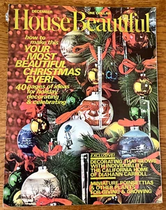 House Beautiful 1974 Diahann Carroll Christmas Eve Dinner Jacques Pepin - Picture 1 of 9