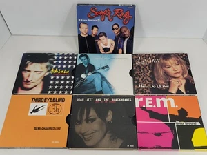 7x 90s Single Lot (CD) R.E.M. Sugar Ray, Joan Jett, Rod Stewart, Third Eye Blind - Picture 1 of 9