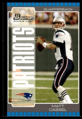 2005 Bowman Matt Cassel Rookie New England Patriots #222 - Image 1 of 2