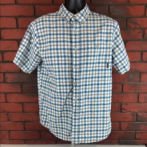Walls Linen Men's Checkered Short Sleeve Button-Down Shirt – Outdoorsy, Heritage - Picture 1 of 6