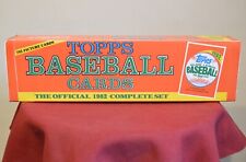 Custom Made 1982 TOPPS Baseball Card Set Storage Box