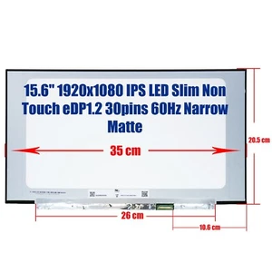 New Laptop Screen B156HTN06.2 NT156FHM-N43 V8.0 NV156FHM-N69 V8.0 SD10W73248 IPS - Bild 1 von 11