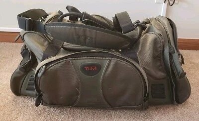 TUMI T2 Excursion Carry On Duffle Travel Bag Ballistic Nylon 20x12x12 - Image 1 of 4