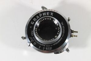 Graphex synchro shutter w/ raptar 127mm lens