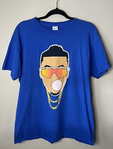 Detroit Tigers Javier Baez Shirt Mens L Blue EL MAGO Chicago Cubs Baseball - Picture 1 of 8