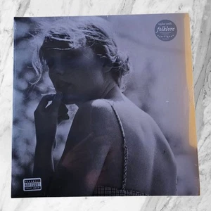 Taylor Swift Folklore Me Behind The Mall Gris Vinilo LP Luz Abolladura Nuevo Sello - Imagen 1 de 3