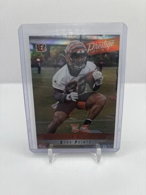 Trayveon Williams 2019 Prestige Bronze Xtra Points Rookie Rc /25 Bengals - Image 1 of 2