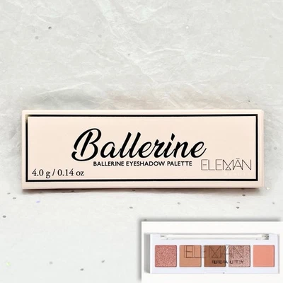 Eleman BALLERINE 5 Pan Eyeshadow Palette 4g/.14oz Full Size NWB - Image 1 of 4