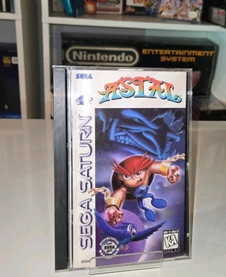 Astal (Sega Saturn, 1995) - Complete CIB with Manual and Reg Card TESTED - Image 1 of 4