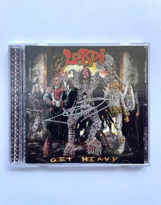 Lordi - Get Heavy *SIGNED* CD - RARE - U.D.O./Sick N' Beautiful/Battle Beast - Image 1 of 3