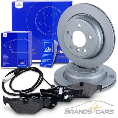 ATE BREMSSCHEIBEN Ø300 +BREMSBELÄGE +WARNKONTAKT HINTEN FÜR BMW X1 E84