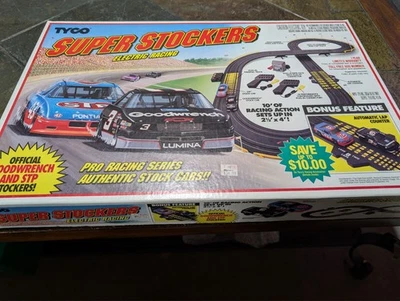 Juego de carreras de autos ranura NOS 1992 Tyco 440 Super Stockers HO Foto 1 de 4