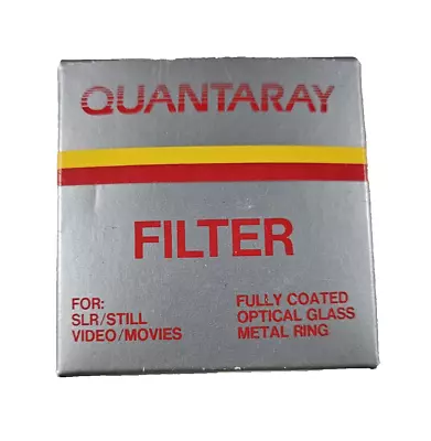 Quantaray  52mm 1A Skylight  lens filter for Canon  Mint condition - Image 1 of 4