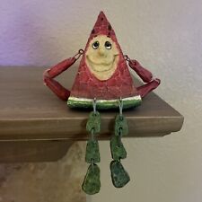 Anthropomorphic Vegetable Shelf Sitter Watermelon Figurine. Excellent Condition