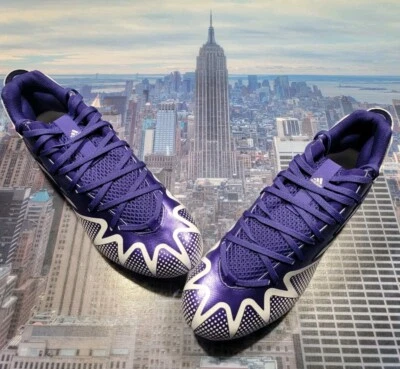Adidas Freak 22 Team Football Cleats Shoes Purple/White Mens Size 12 HP8769 New - Image 1 of 4