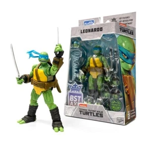Figura de acción Teenage Mutant Ninja Turtle BST AXN Leonardo IDW Comic TMNT de 5 pulgadas - Imagen 1 de 5