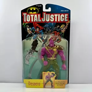Vintage 1996 Kenner Batman DC Total Justice DESPERO action figure MOC - Picture 1 of 7