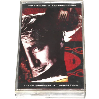 Rod Stewart - Vagabond Heart (Cassette Tape 1991) PLAY TESTED - Image 1 of 4