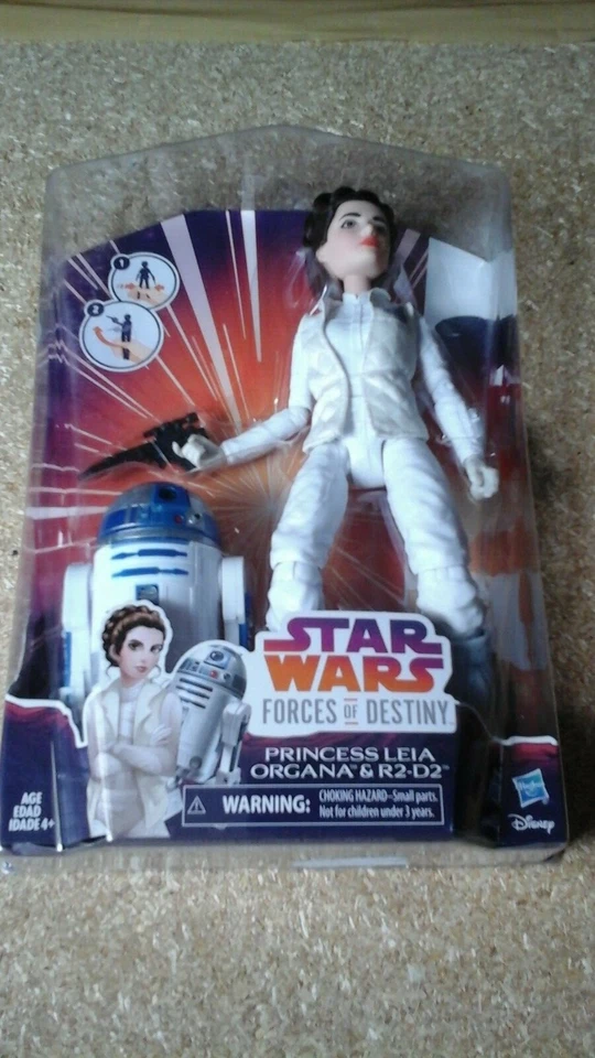 Star Wars C1629 SW Lei and R2 11 Inches