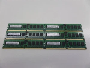 Lot of 6 - Samsung M393T5663QZA-CE6 2GB PC2-5300 DDR2-667 Server Memory Module - Picture 1 of 4