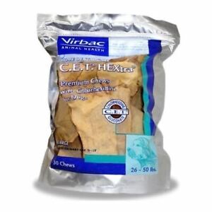C.E.T Enzymatic Oral Hygiene Chews for Large Dogs 30 Co